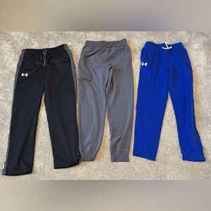 Under Armour Kids' Jogger Pants - Black, Gray, Blue